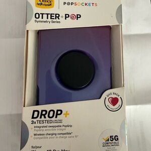 OtterBox Symmetry Series Case with PopSocket - Purple